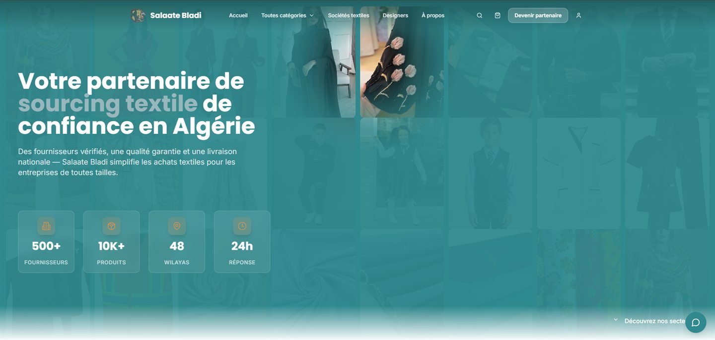 Salaate Bladi sur ordinateur